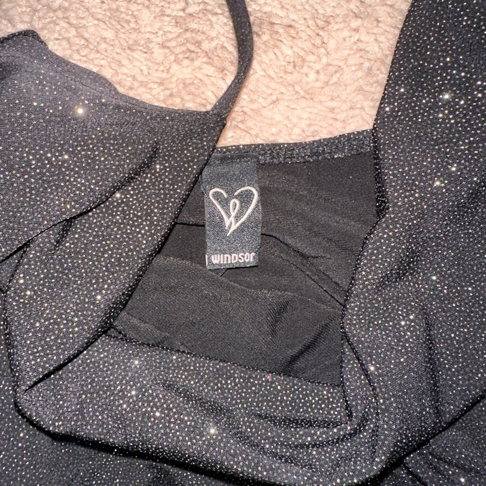 WINDSOR SHORT SPARKLY DRESS - Picture 2 of 3